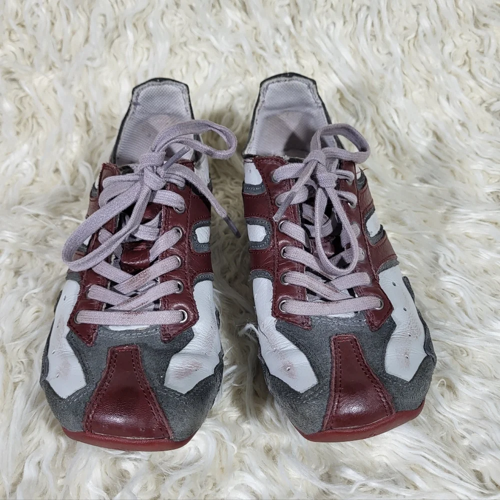 Diesel Black Brown and Grey Sneakers Womens Size US 7.5 / EU 38 - Picture 2 of 10